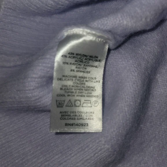 LOFT Cardigan Size XS Purple - Picture 6 of 7